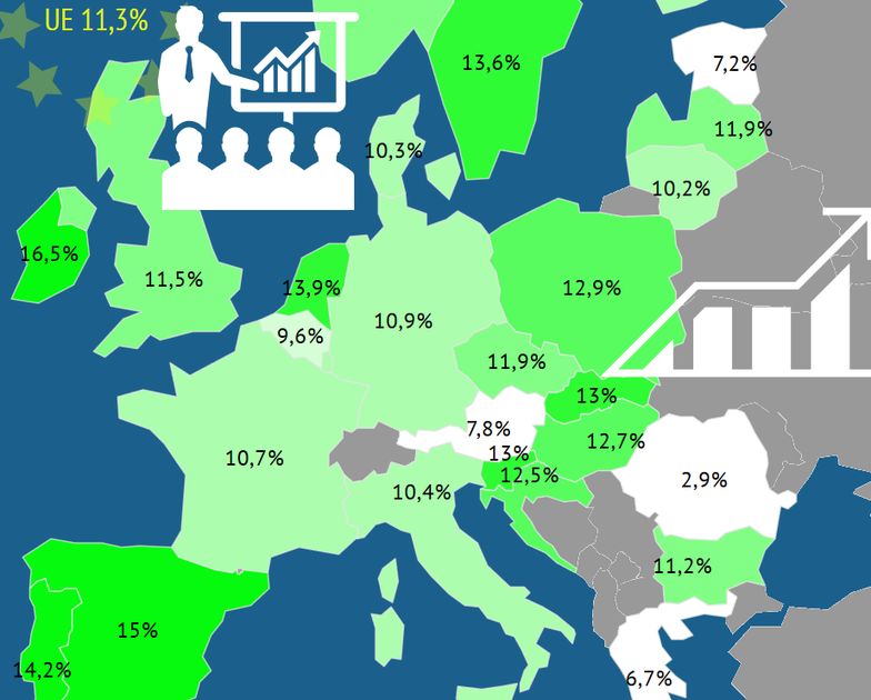 Irlandia ma najwięcej szybko rosnących firm w Europie