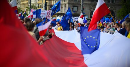 Wybory do europarlamentu 2019. Marsz Koalicji Europejskiej w Warszawie. Zobacz na żywo