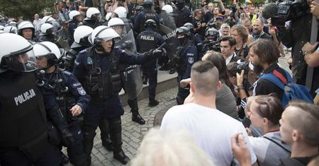 Płock. Ulicami miasta przeszedł pierwszy marsz równości