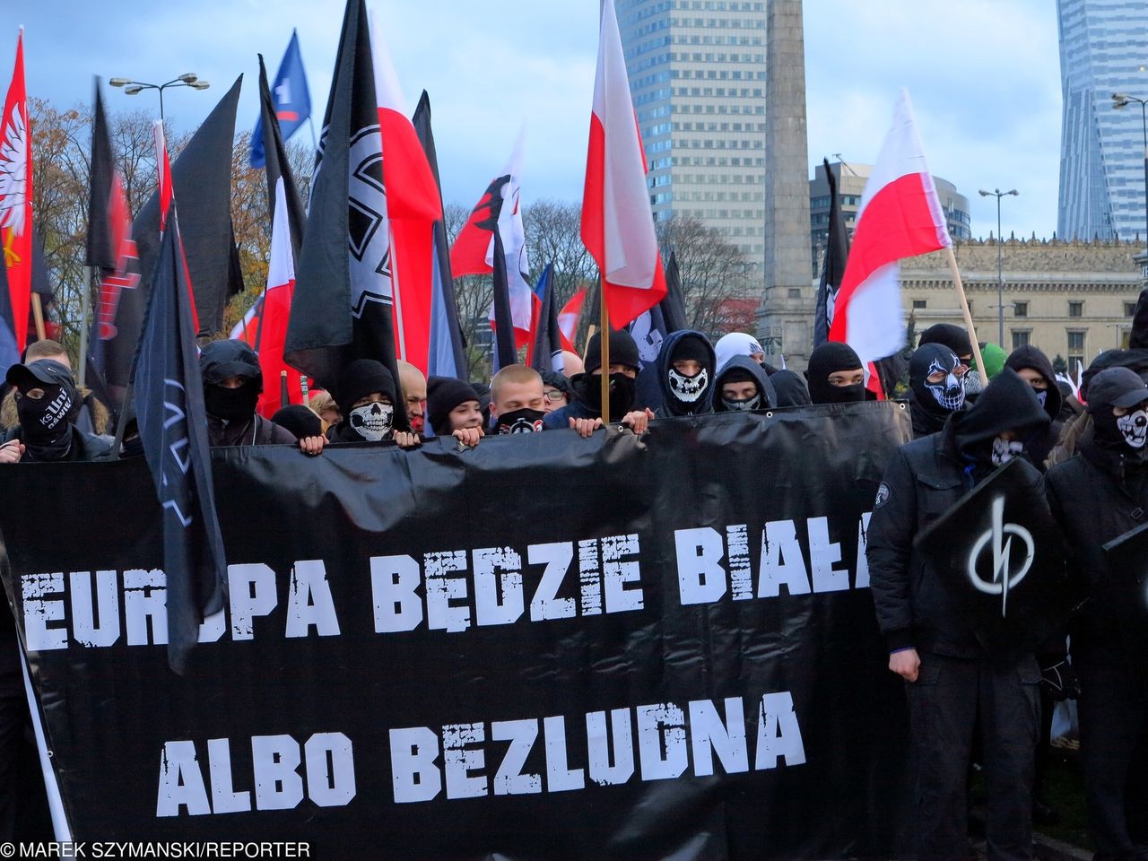 "60 tys. nazistów maszerujących w Warszawie". Stanowcza reakcja marszałka Senatu