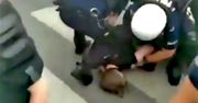 "Brutalna akcja policja". Jest nagranie z blokady marszu nacjonalistów