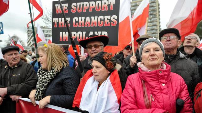 Marsz poparcia dla rządu premier Szydło i wprowadzanych przez niego reform z 23 marca 2017 r. 