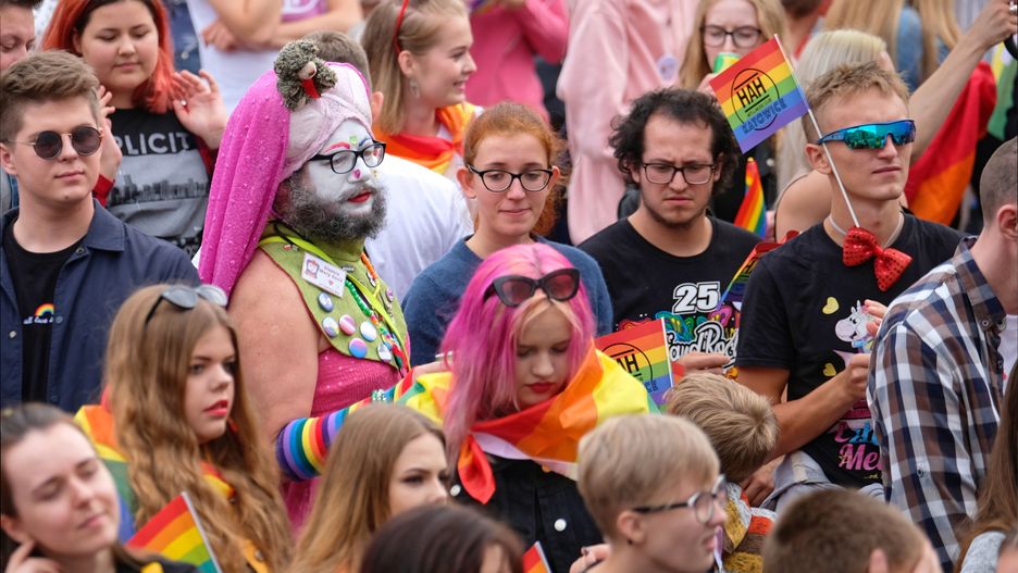 Marsz Równości w Katowicach.