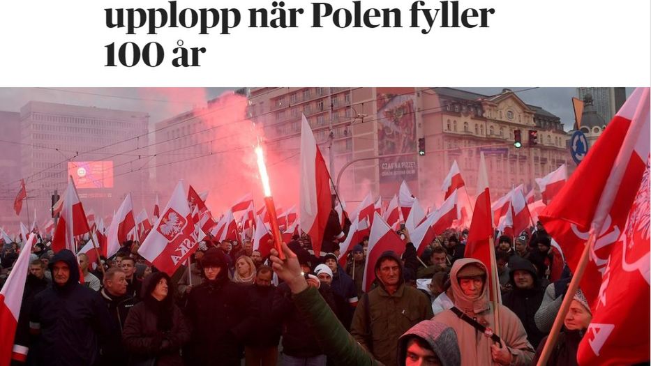 Dagens Nyheter ostrzega przed zamieszkami