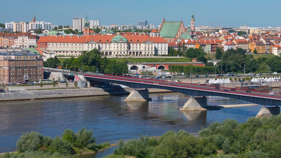 Wypadek na moście Śląsko-Dąbrowskim - 17-latka wpadła do Wisły