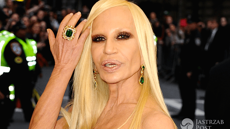 Joanna Horodyńska jak Donatella Versace