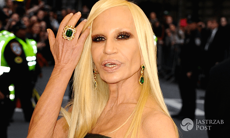 Joanna Horodyńska jak Donatella Versace