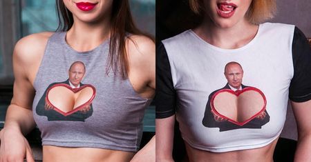 Putina mają w sercu. Odsłaniają dla niego piersi