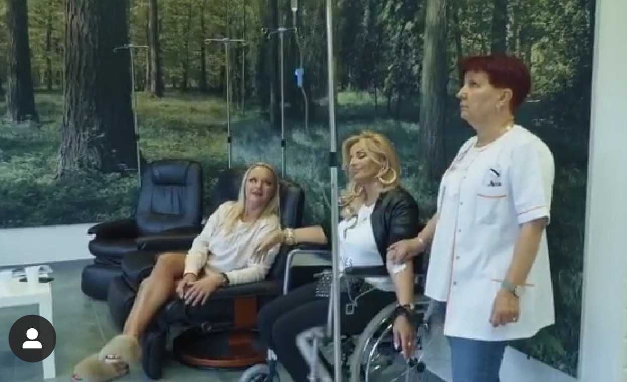 Dagmara Kaźmierska na wózku