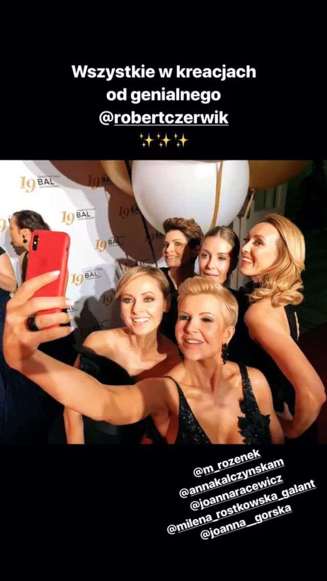 Małgorzata Rozenek, Anna Kalczyńska, Joanna Racewicz, Joanna Górska, Milena Rostkowska-Galant - Bal Dziennikarzy 2019