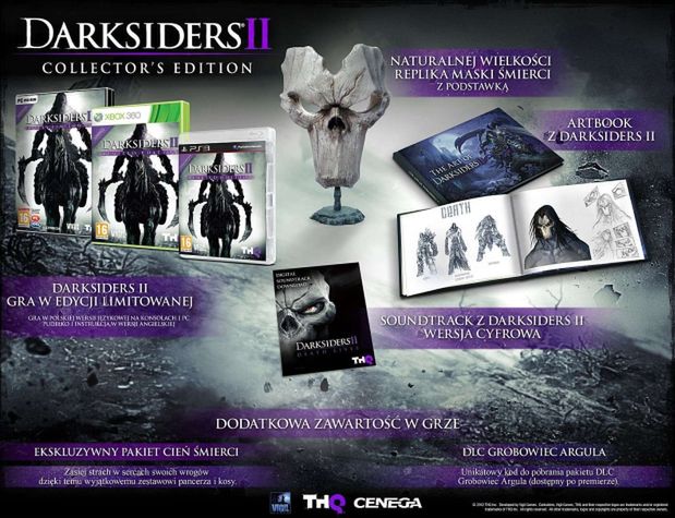 Możecie być spokojni o Darksiders 2 i inne gry THQ. Ich wydaniem w Polsce zajmie się Cenega