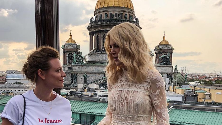 Magdalena Boczarska i Nicole Kidman