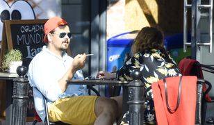 Michał Figurski z ukochaną na mieście. Zdjęcia paparazzi zwracają uwagę