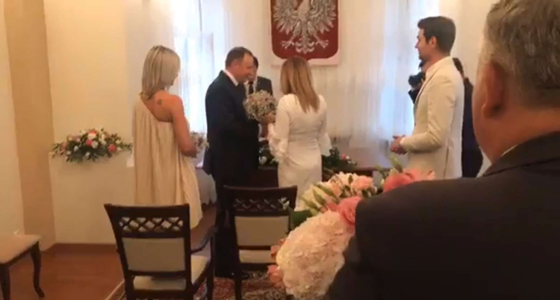 Ślub Jacka Kurskiego