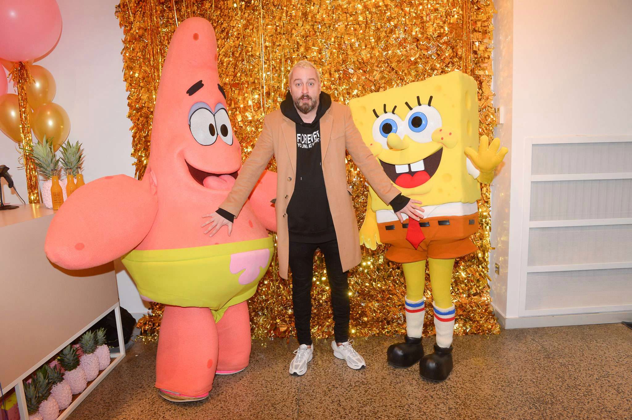 Piotr Kędzierski - premiera kolekcji PLNY LALA x SpongeBob
