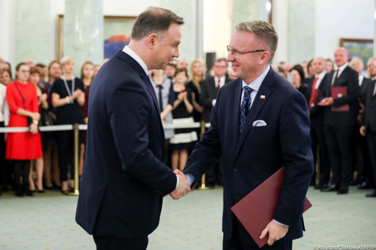 Andrzej Duda wręczył nominacje profesorskie. Krzysztof Szczerski na liście