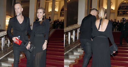 Nergal z ukochaną na salonach! Dobrana para?
