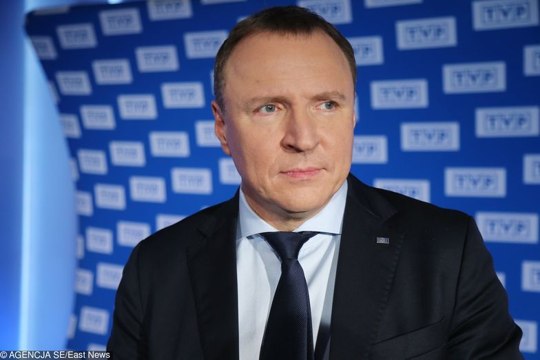 Prezes TVP Jacek Kurski. 