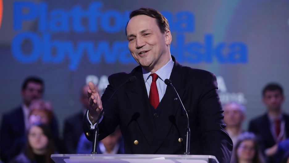 Radosław Sikorski był gościem specjalnym Rady PO