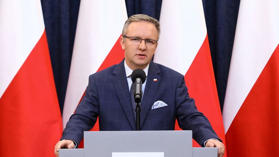 Minister Szczerski tłumaczy się ze zdjęcia prezydenta Dudy