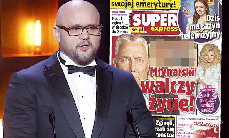 Super Express tłumaczy się ze zdjęć chorego Wojciecha Młynarskiego: "Szykujcie się na szok!"