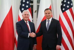 Rex Tillerson w Polsce. Amerykański sekretarz stanu spotkał się z Andrzejem Dudą