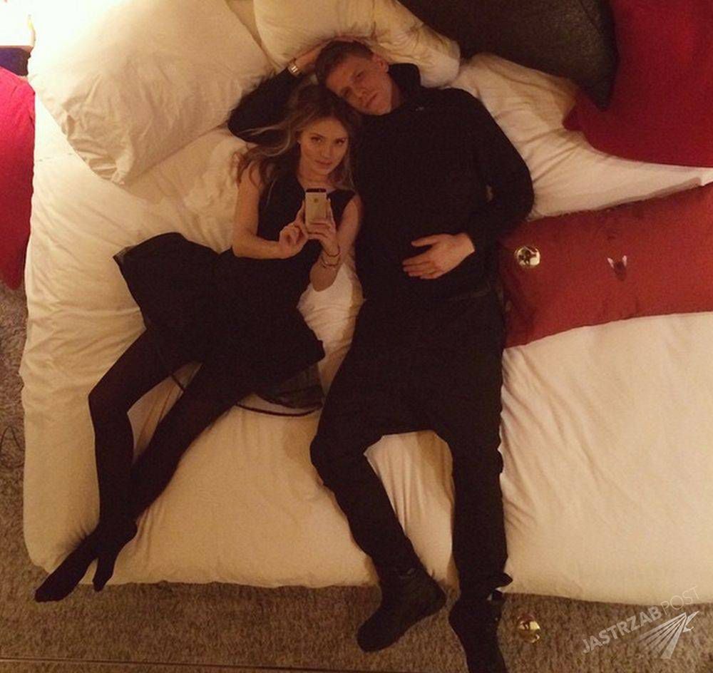 Marina Łuczenko, Wojciech Szczęsny
Fotografia: screen z Instagram.com