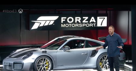 Szkoda, że Microsoft robi z Forzy Motorsport 7 dźwignię Xboksa One X
