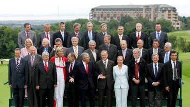 Unijni ministrowie w Newport