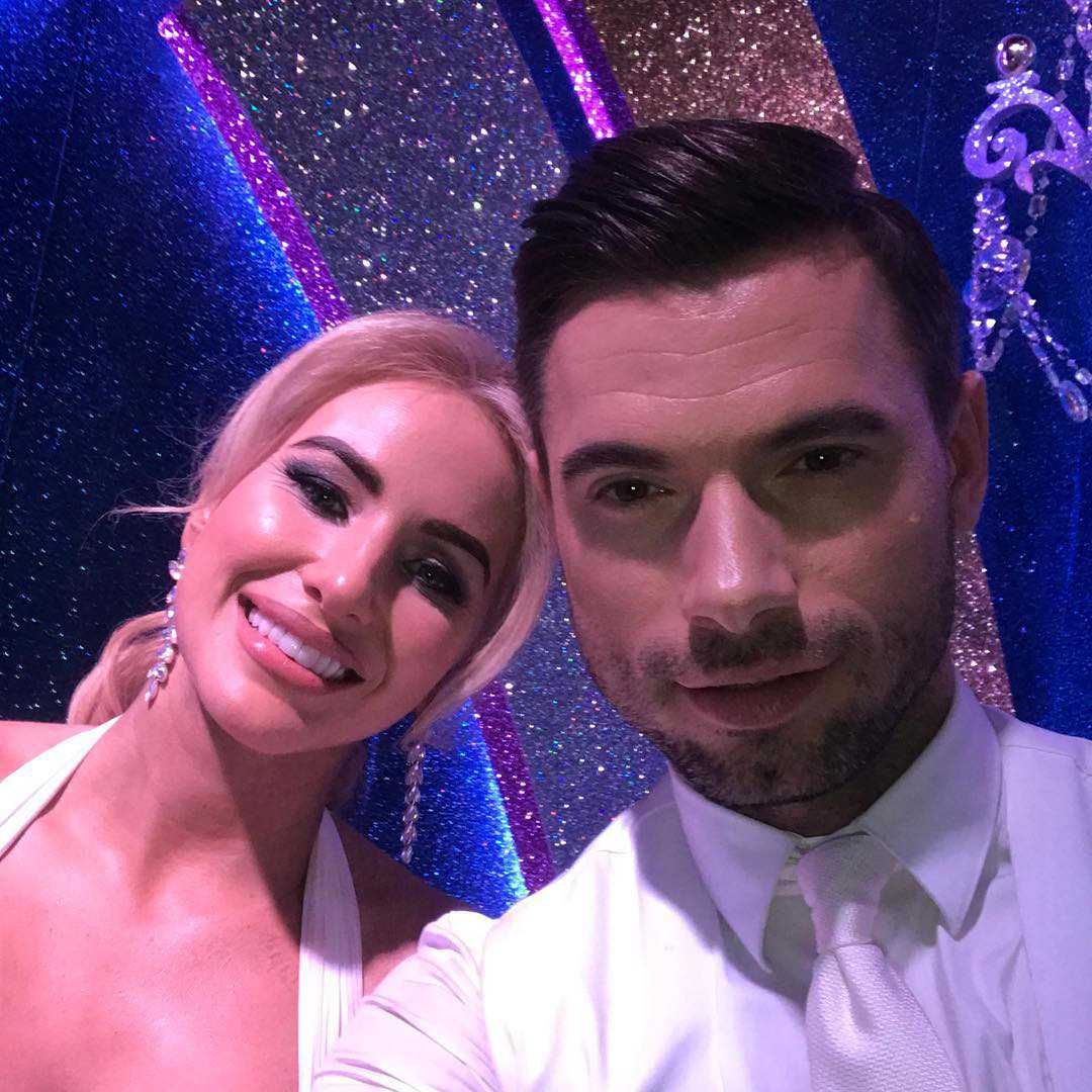 Robert Rowiński i Cliona Hagan w Dancing with the stars