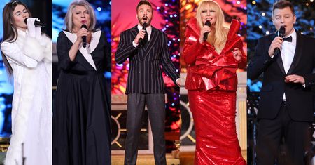 Gwiazdy podczas koncertu kolęd w Zakopanem: Roksana Węgiel, Maryla Rodowicz, Rafał Brzozowski