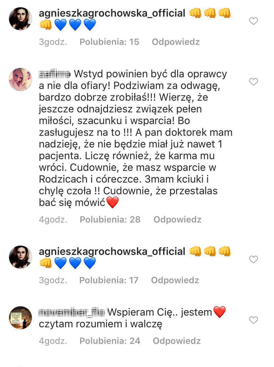 Gwiazdy wspierają Weronikę Rosati