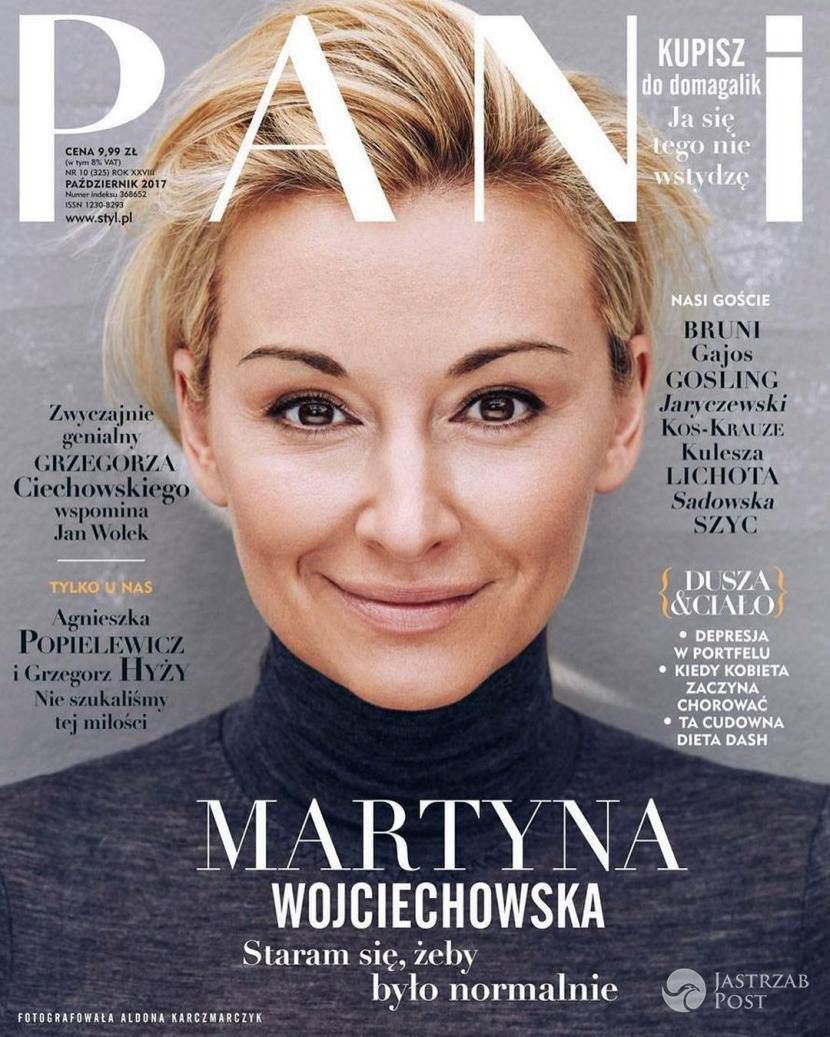 Martyna Wojciechowska na okładce PANI październik 2017