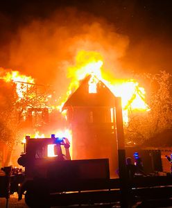 Pożar w Kruszynianach, spłonęła Tatarska Jurta. Właściciele pokazali szokujące zdjęcia