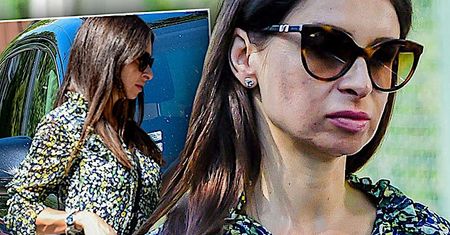 Ciężarna Marta Kaczyńska odwiedziła w szpitalu Jarosława Kaczyńskiego. Do chorego wujka udała się w seksownej mini