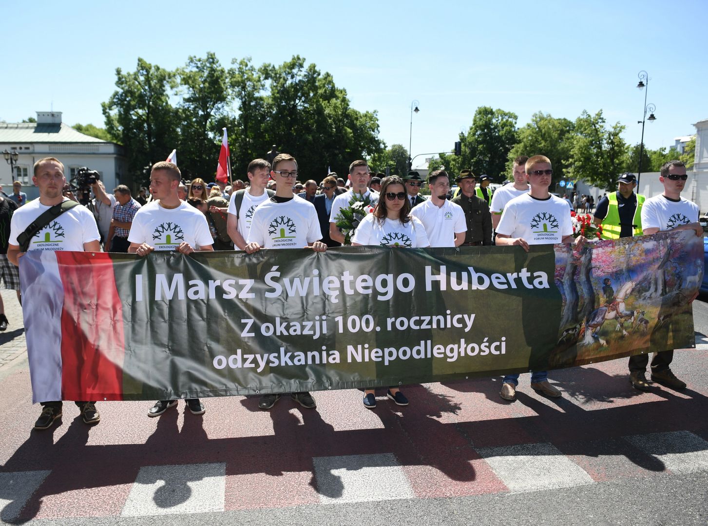 Poseł Winnicki krzyknął, podbiegł do dziecka i podniósł je