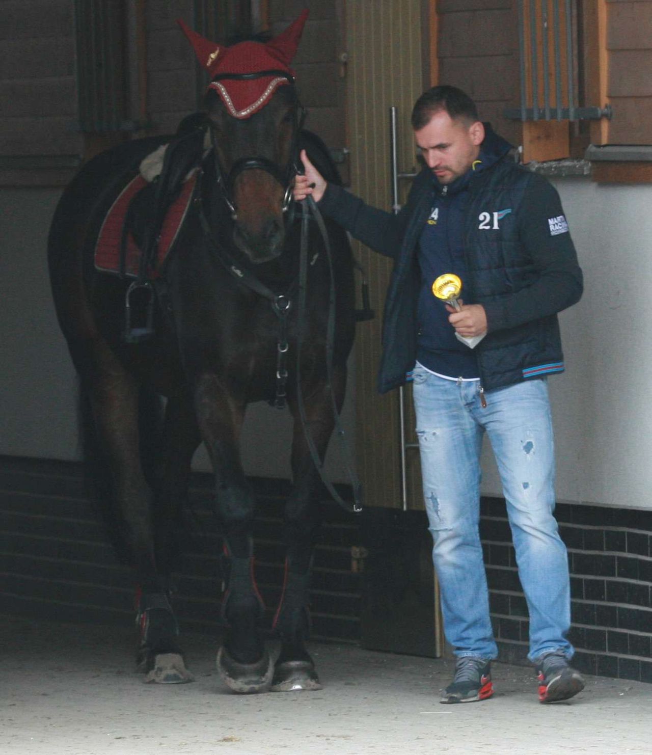 Marcin Dubieniecki w stadninie