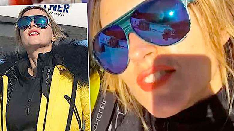 Karolina Szostak na nartach