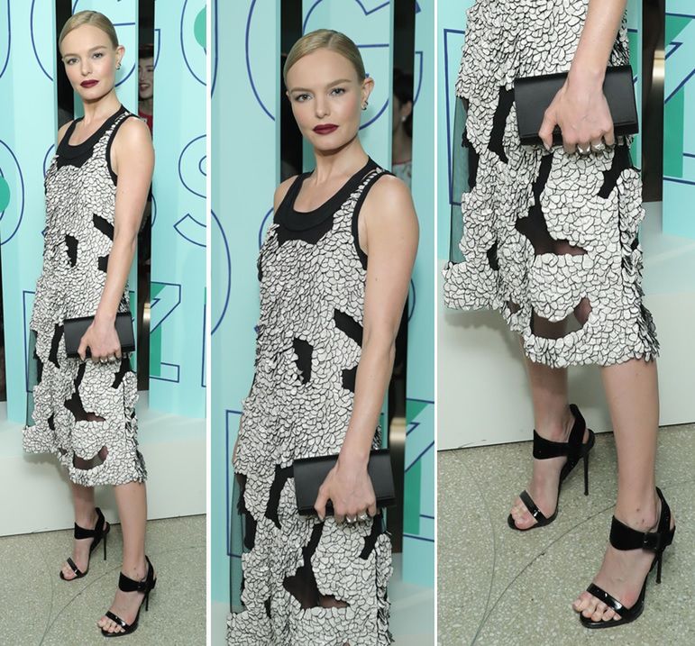 LOOK OF THE DAY: Kate Bosworth w sukience Boss