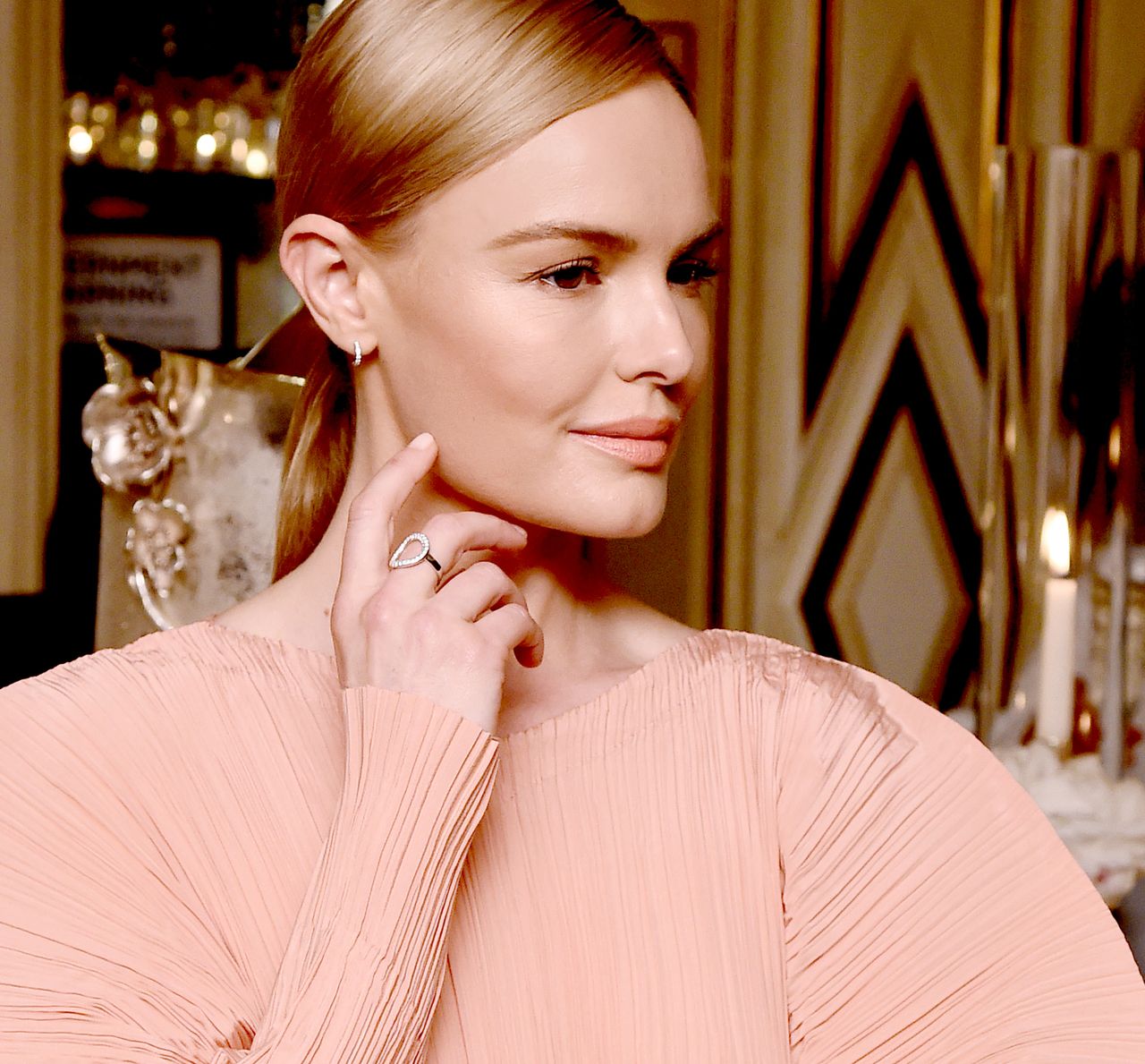 LOOK OF THE DAY: Kate Bosworth w sukni Jil Sander