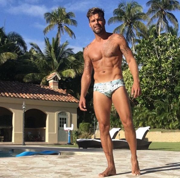 Ricky Martin w świetnej formie. Gwiazdor chwali się mięśniami