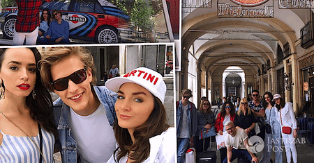 Jakob Kosel w kampanii torebek Sabriny Pilewicz dla Martini