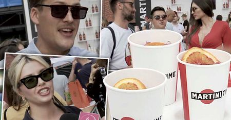 Gwiazdy na otwarciu Martini Time Food Festival! Po jakie drinki sięgają w upalne dni? [WIDEO]