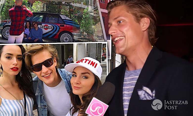 Jakob Kosel w kampanii Sabrina Pilewicz x Martini