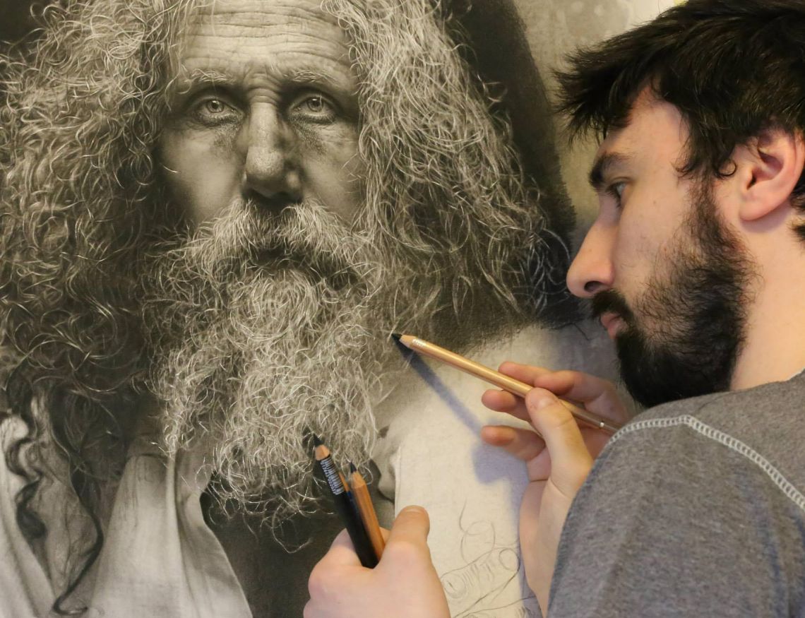 Rysunki jak zdjęcia. To się nazywa talent!