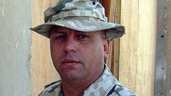 Jedno z ostatnich zdjęć majora Hieronima Kupczyka, zrobione w amerykańskiej bazie Dogwood na godzinę przed jego śmiercią