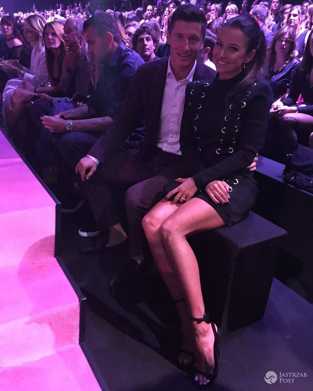 Anna i Robert Lewandowscy poznali Julię Roberts