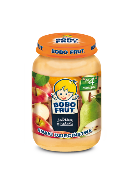 BOBO FRUT jabłko, gruszka