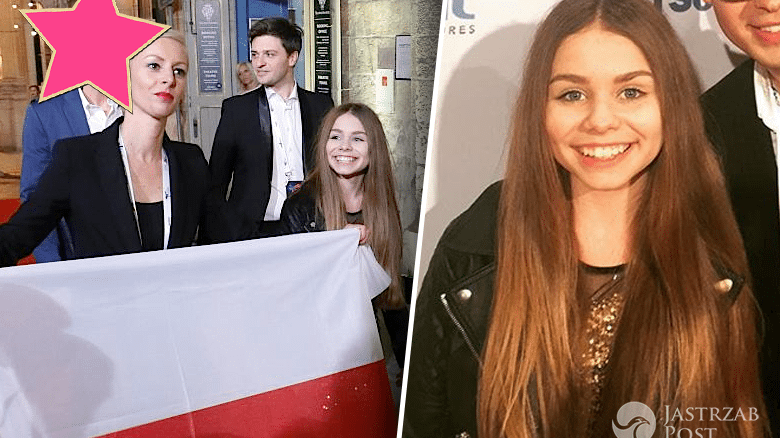 Olivia Wieczorek z Piotrem Rubikiem na Eurowizji Junior 2016