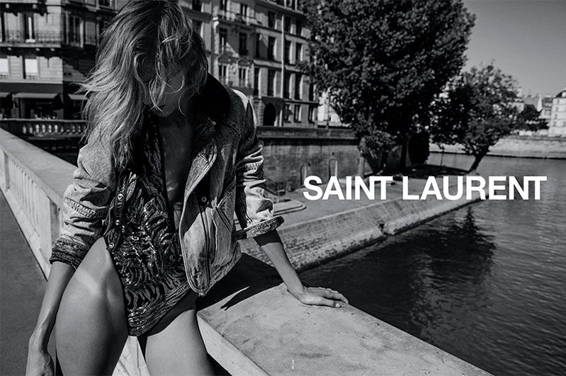 Anja Rubik dla Saint Laurent